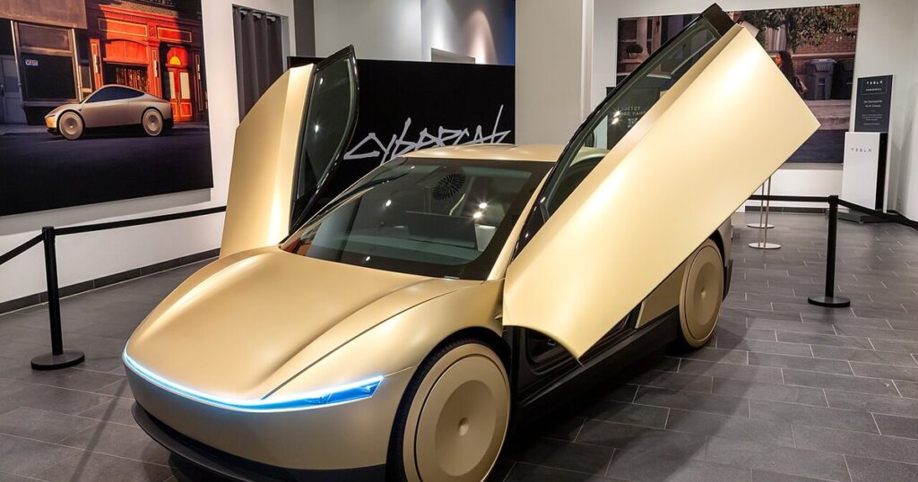 Tesla Cybercab - Tesla Cybercab Berlin