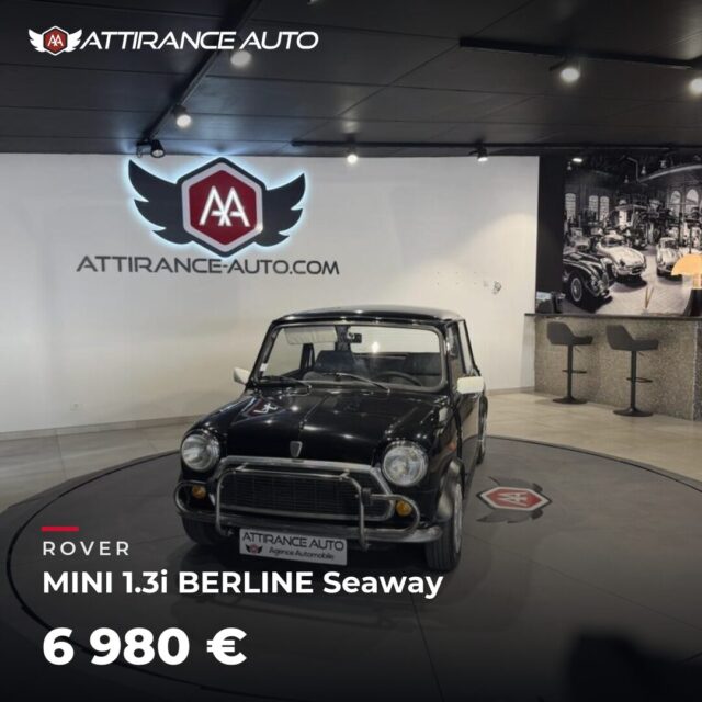 ✨ Nouveauté sur le parc ! 🚘 ROVER MINI 1.3i BERLINE Seaway 🔧 1993 · 81 560 km · Essence · boîte manuelle · 50 ch 💰 6 980 € ✅ Garantie incluse · Livraison partou