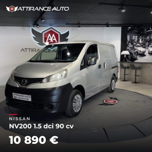 🔎 À découvrir dans notre parc ! 🚘 NISSAN NV200 1.5 dci 90 cv ⏱️ 2013 · 127 811 km · Diesel · boîte manuelle · 90 ch 💰 10 890 € ✅ Garantie incluse · Livraison pa